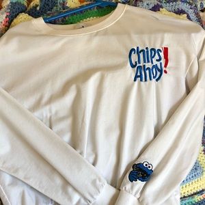 Chips Ahoy Crop Sweatshirt